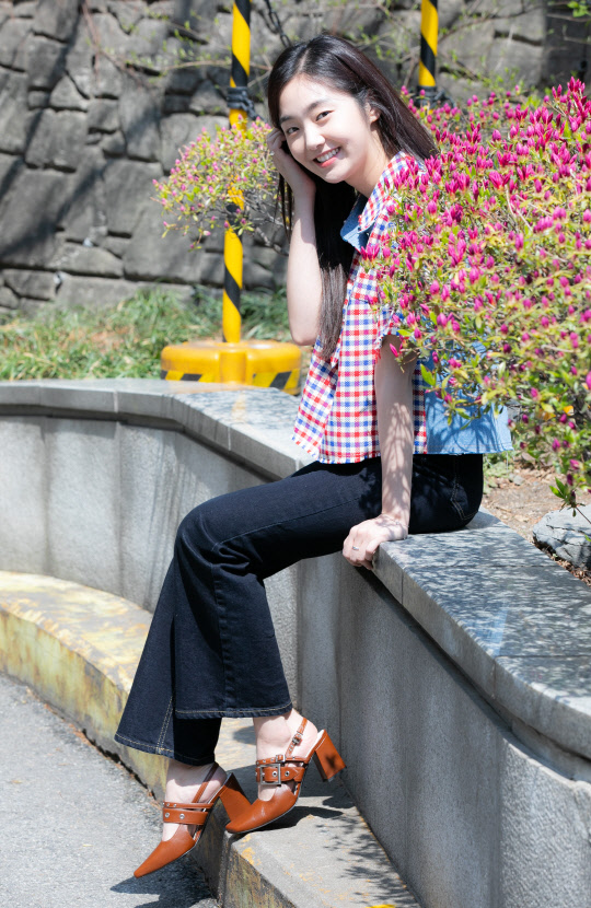 영화 '미성년'의 배우 김혜준이 11일 디지털타임스 사옥에서 인터뷰전 포토타임에 임하고 있다.   박동욱 기자 fufus@